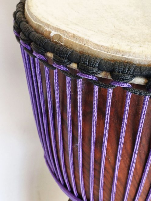 Cuerda tambor yembé reforzada PES 5 mm Violeta 100 m