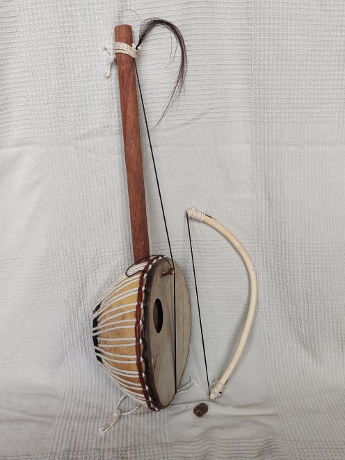N'jarka - Violín africano soku - Instrumento de cuerda africano sokou
