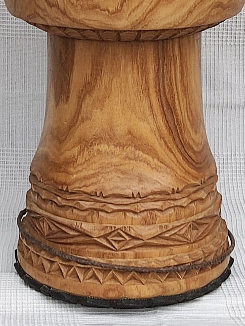 Cuerpo de djembé de Guinea de madera de balafón (gueni) - Djembe alta gama