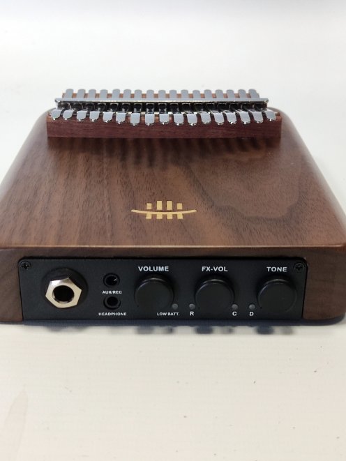 Kalimba eléctrica Nogal negro 17 teclas