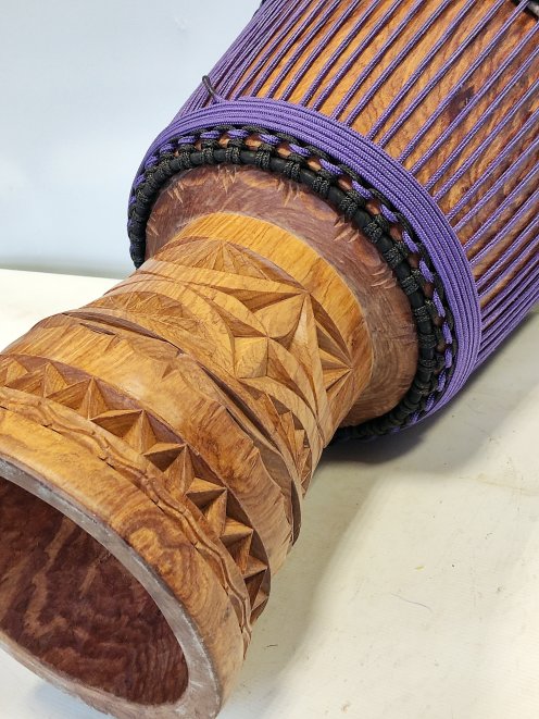 Djembé de Guinea de madera de balafón (gueni) - Djembe de alta gama
