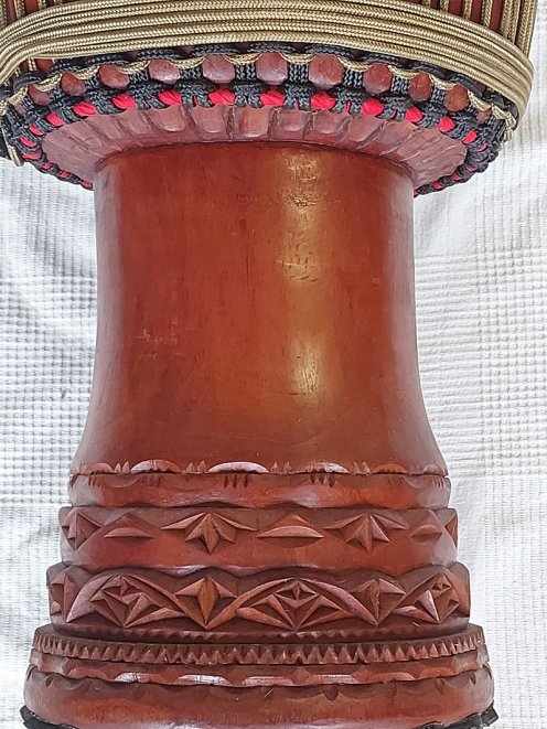 Djembé de Guinea de caoba (djala) - Djembe de alta gama