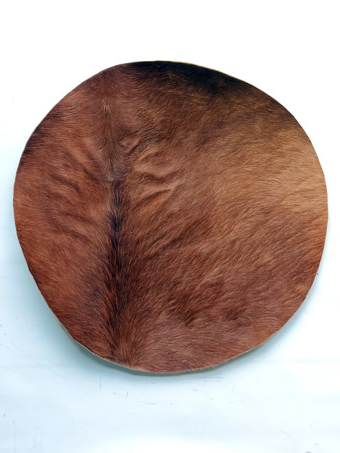 Piel de caballo grande gruesa con pelos para tambor djembé