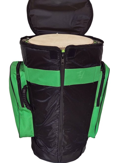 Funda yembé Percussion Africaine Premium XL Verde