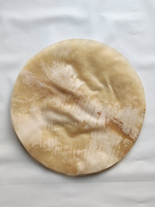 Piel de becerro o piel de vaca fina grande sin pelo para tambor djembé percusion