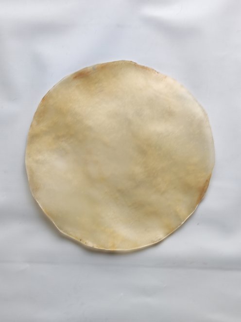 Piel de buey, piel de búfalo, piel toro o piel de vaca gruesa pequeño sin pelo para tambor djembé percusion