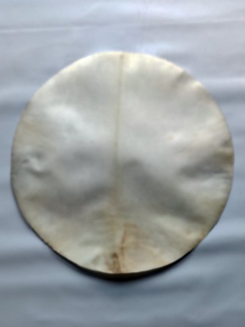 Piel de alce afeitada gruesa muy grande para tambor djembé percusión