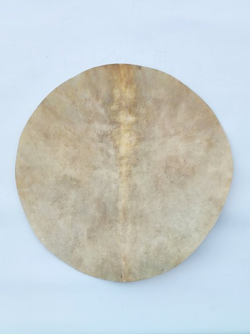 Piel de alce afeitada delgada grande para tambor djembé percusión