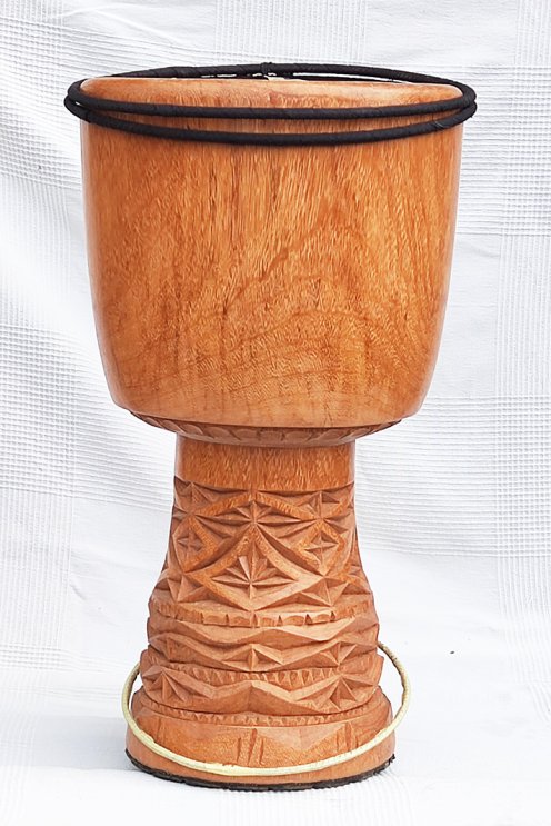 Cuerpo de djembé de Guinea calidad premium