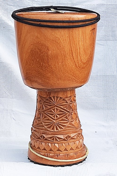 Cuerpo de djembé de Guinea calidad premium