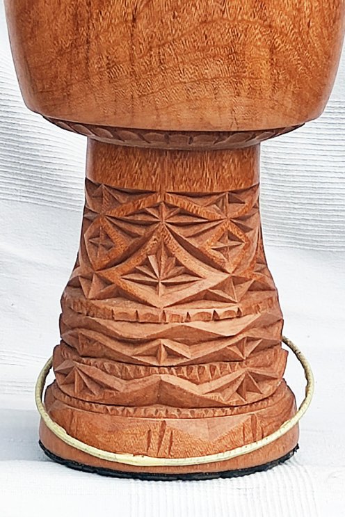 Cuerpo de djembé de Guinea calidad premium