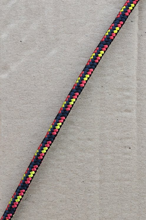 Driza 6 mm (tricolor, rojo / amarillo / rojo) - Cuerda tambor djembé 100 m