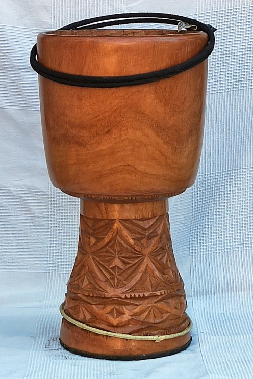Cuerpo de djembé de Guinea calidad premium