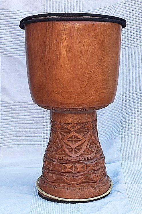 Cuerpo de djembé de Guinea calidad premium