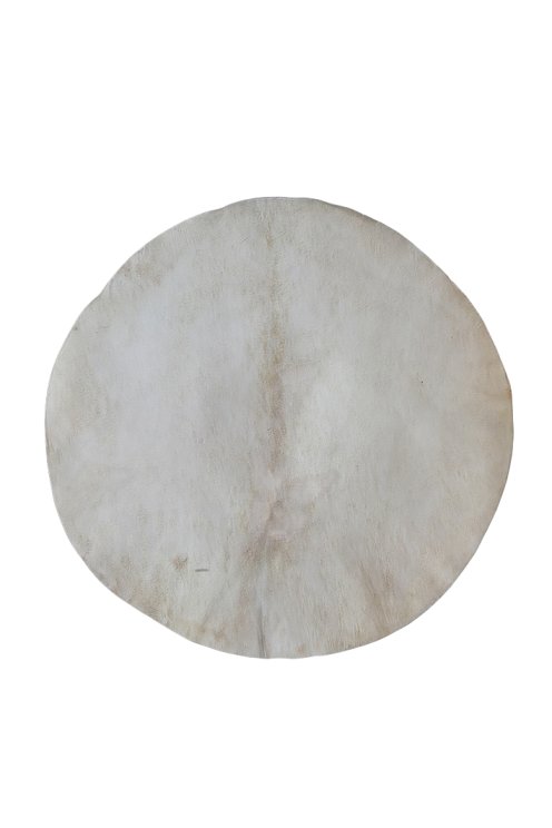 Piel de cabra blanqueada muy gruesa - Parche para tambor djembé