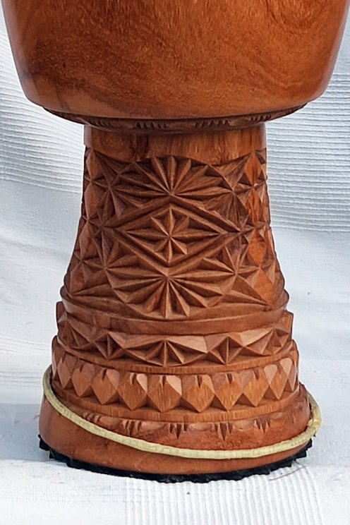 Cuerpo de djembé de Guinea calidad premium