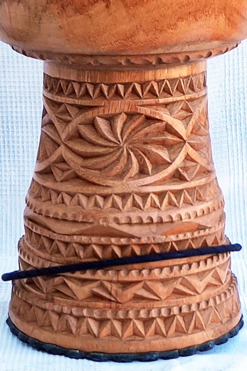Cuerpo de djembé de Guinea calidad premium