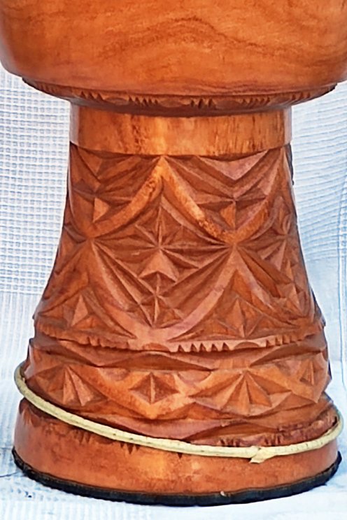 Cuerpo de djembé de Guinea calidad premium