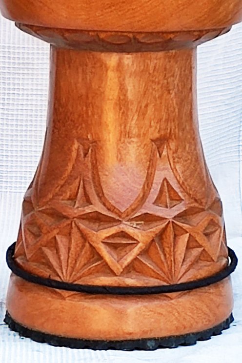 Cuerpo de djembé de Guinea calidad premium
