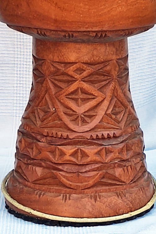 Cuerpo de djembé de Guinea calidad premium