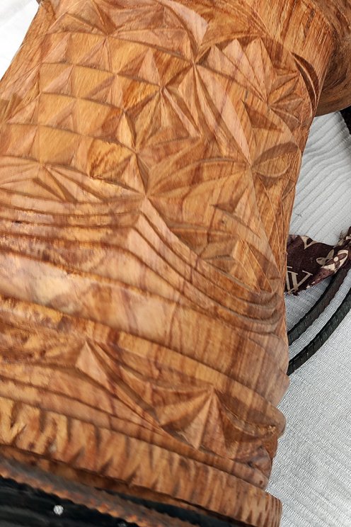 Cuerpo de djembé de Guinea de madera de balafón (gueni) - Djembe alta gama
