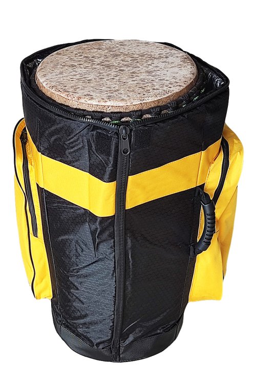 Funda yembé Percussion Africaine Premium XL Amarillo