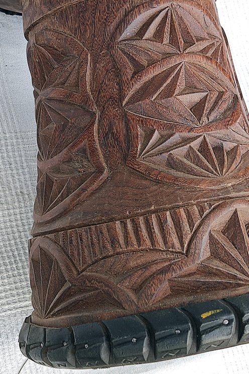 Djembé de Guinea con piel de vaca - Tambor djembe alta gama piel de becerro, piel de buey, piel de toro
