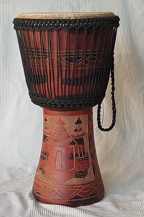 Venta de djembe barato - Djembe de Ghana grande