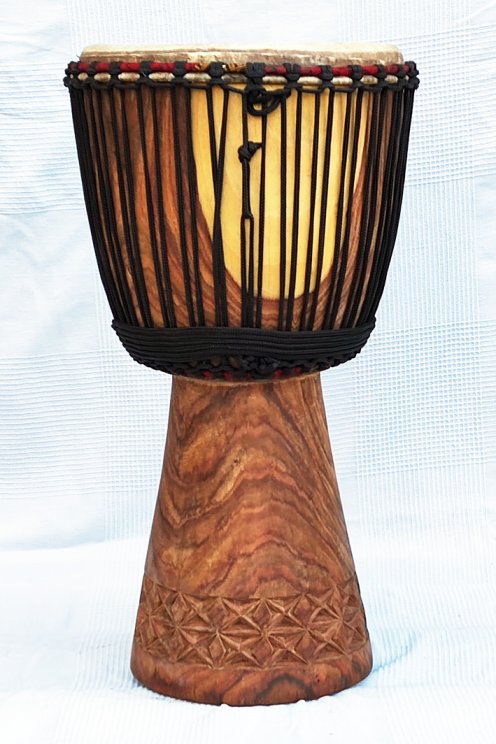 Venta de djembe - Tambor djembe de Mali grande de rosewood