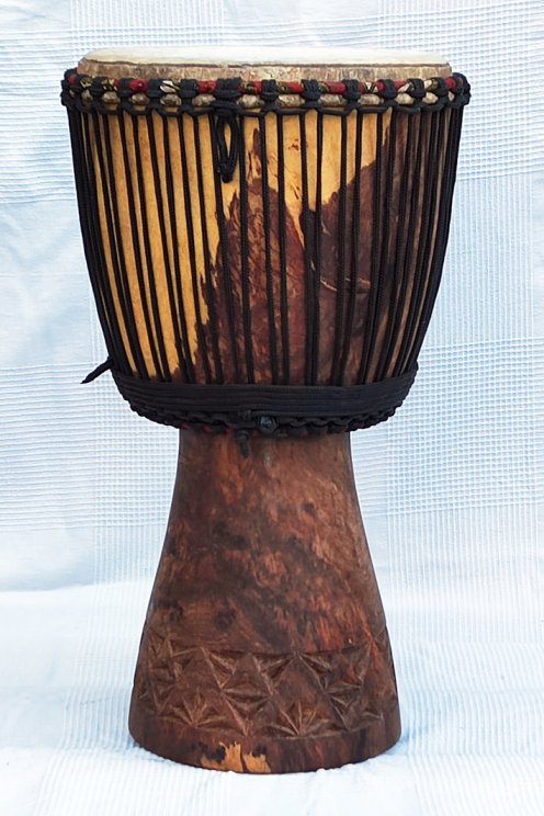 Venta de djembe - Tambor djembe de Mali grande de rosewood