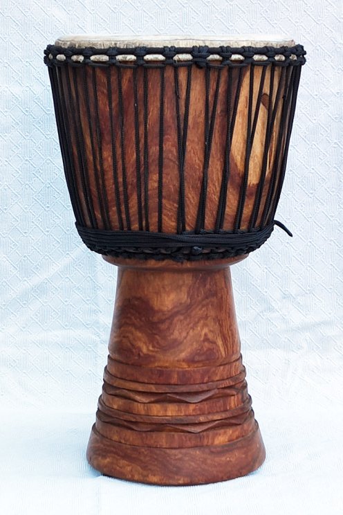 Venta de djembe - Tambor djembe de Mali grande de rosewood