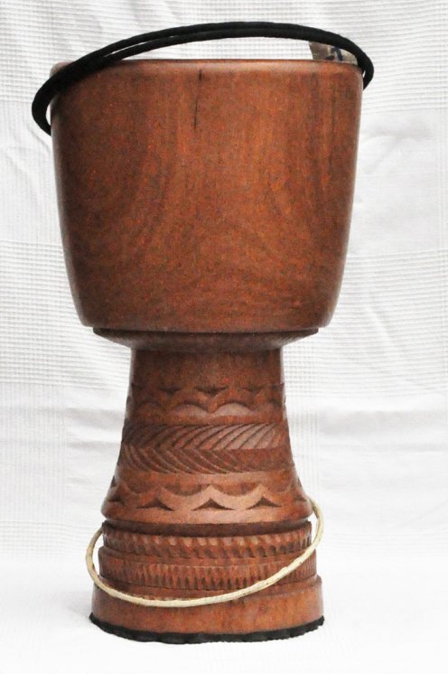 Cuerpo de djembé de Guinea calidad premium