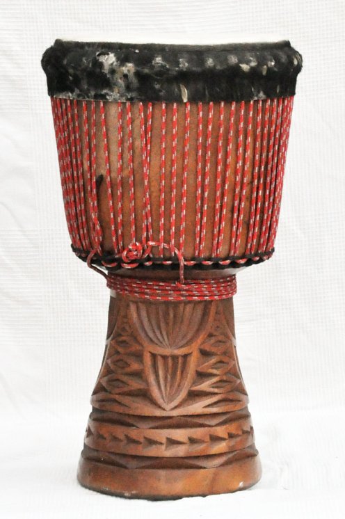 Djembé de Guinea de caoba (djala) - Djembe calidad superior