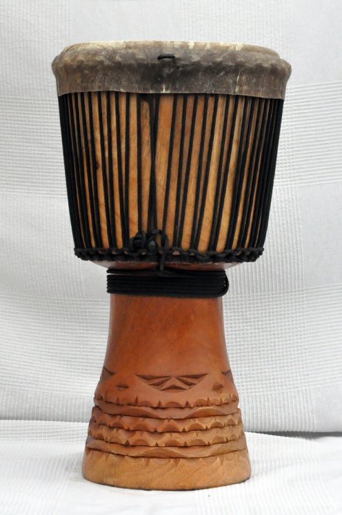 Djembé de Guinea de caoba (djala) - Djembe calidad superior