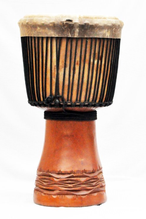 Djembé de Guinea de caoba (djala) - Djembe calidad superior