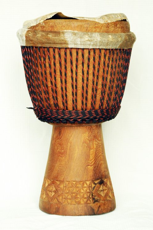 Venta de djembe profesionale - Cuerpo de djembe de Mali grande de dimba