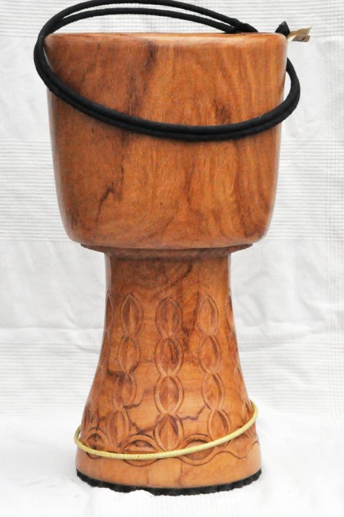 Cuerpo de djembé de Guinea calidad premium