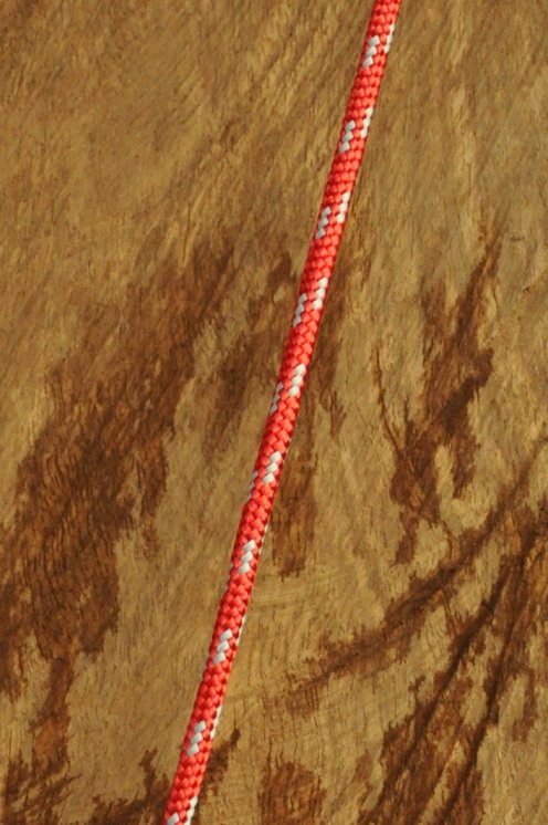 Cuerda de alpinismo djembé Ø4 mm rojo / gris - Cuerda para djembe tambor