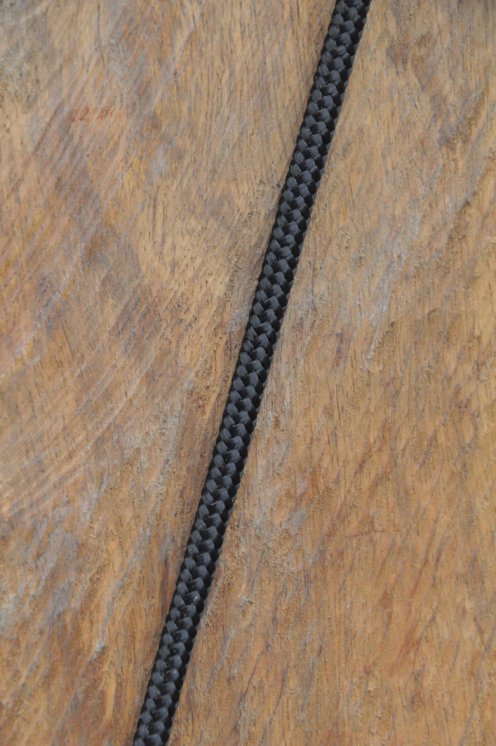 Carrete de driza Ø5 mm negra para tambor djembé