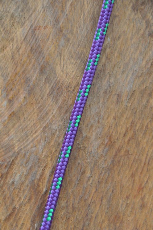 Cuerda de alpinismo djembé Ø5 mm violeta / verde - Cuerda para djembe tambor