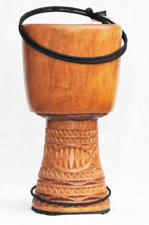 Cuerpo de djembé de Guinea calidad premium