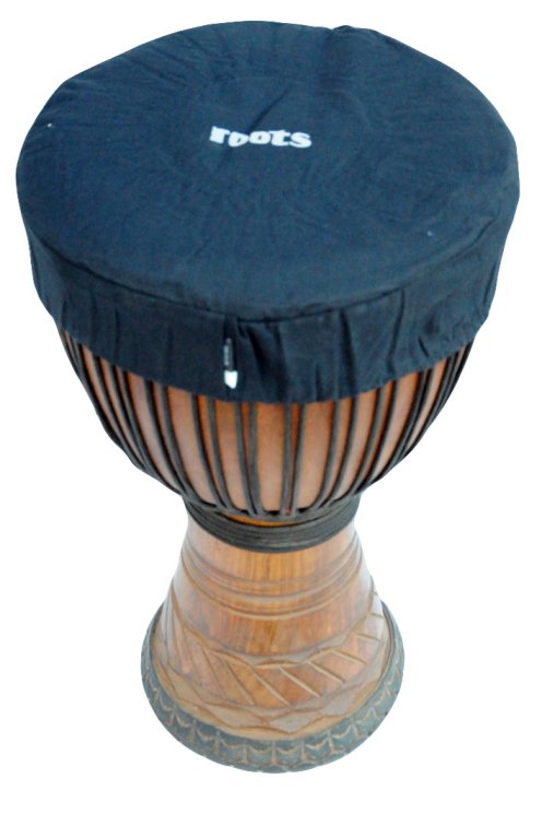 Sombrero de protección para djembé de algodón negro - Sombrero de djembe