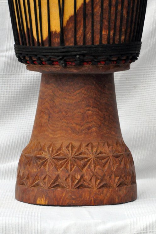 Venta de djembe - Tambor djembe de Mali grande de rosewood