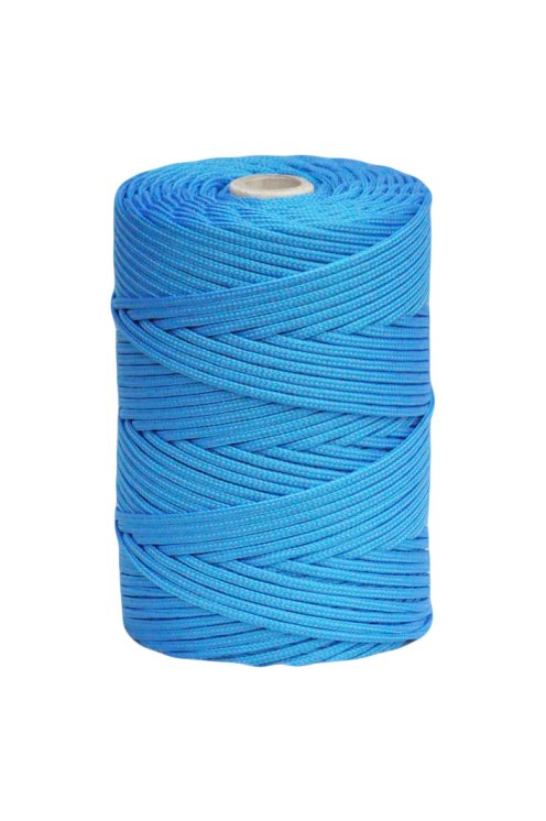 Cuerda hueca tambor yembé PA 4 mm Azul 160 m