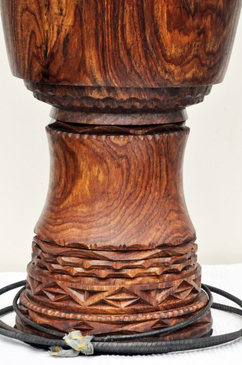 Cuerpo de djembé de Guinea de madera de balafón (gueni) - Djembe alta gama