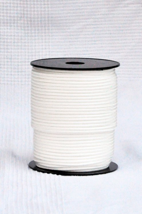 Cuerda tambor yembé reforzada PES 4 mm Crudo 100 m