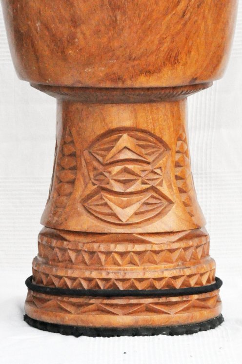 Cuerpo de djembé de Guinea calidad premium