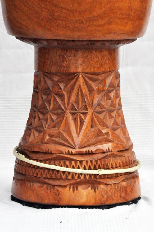 Cuerpo de djembé de Guinea calidad premium