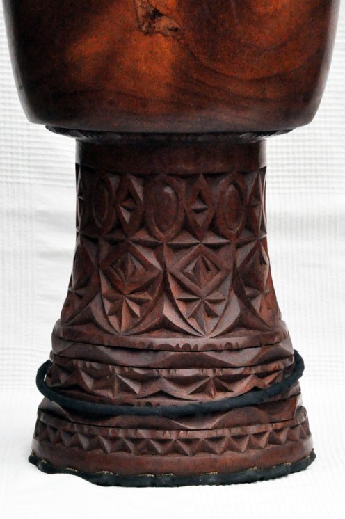 Cuerpo de djembé de Guinea calidad premium