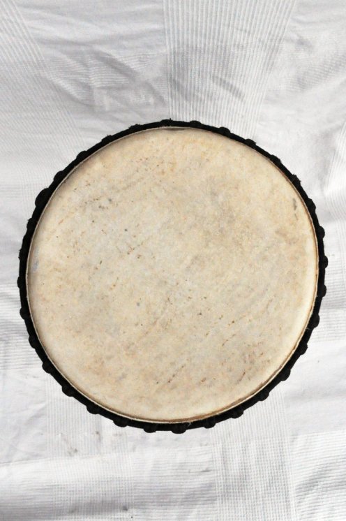 Djembé de Guinea con piel de vaca - Tambor djembe alta gama piel de becerro, piel de buey, piel de toro